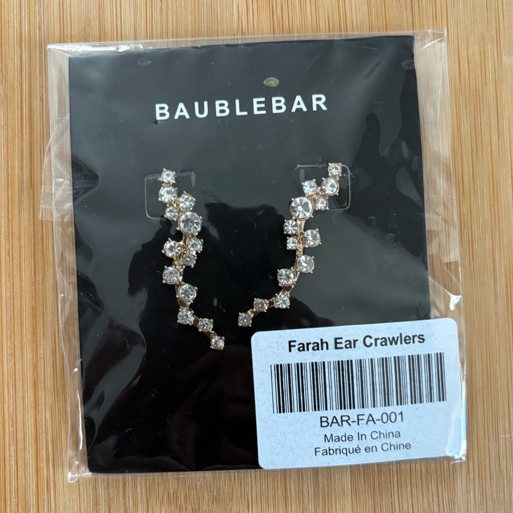 Baublebar Farrah Ear Crawler earrings